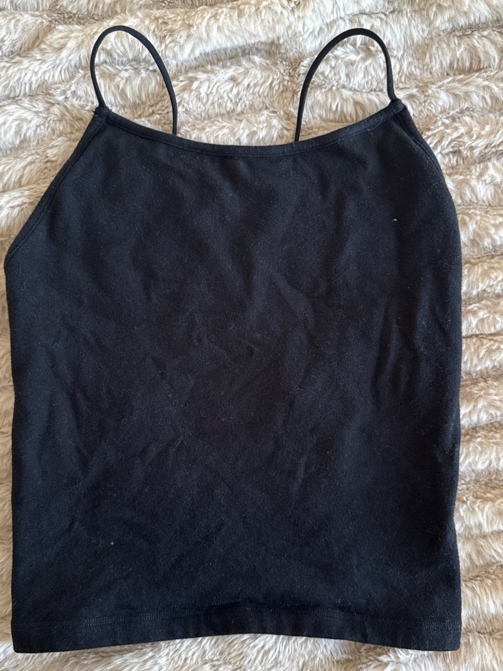 American Eagle Outfitters Black Spaghetti Strap Camisole